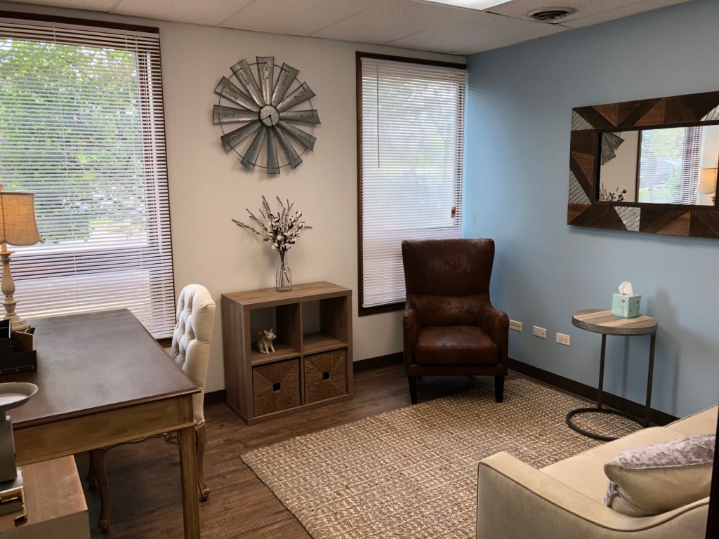 Pivotal Counseling Center Lake in the Hills office hallway