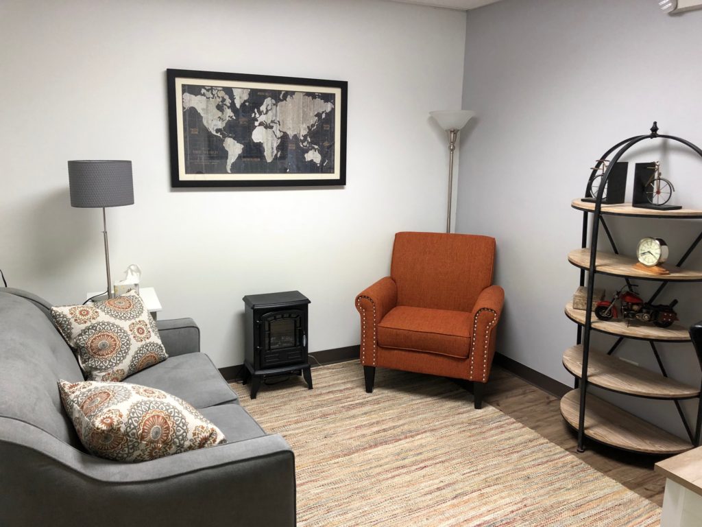 Pivotal Counseling Center Lake in the Hills office counseling room