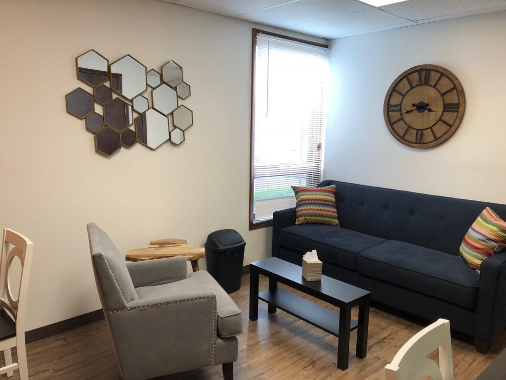 Pivotal Counseling Center Lake in the Hills office therapy room